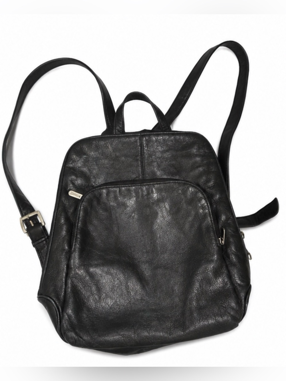 Vintage Danier Genuine Leather Backpack Purse Black Leather Bag